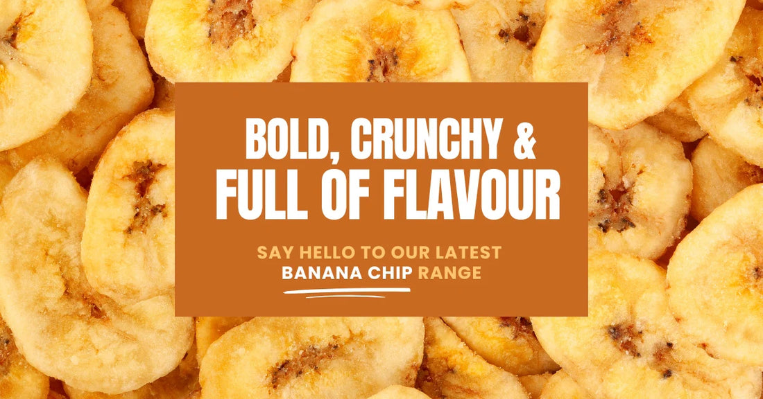 Bold, Crunchy & Full of Flavor: Say Hello to Our Latest Banana Chip Range