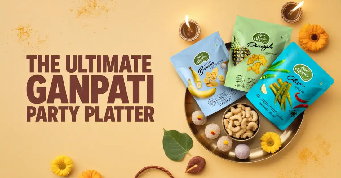 Ganpati Snack Tray: Perfect Festive Snacks for Guests
