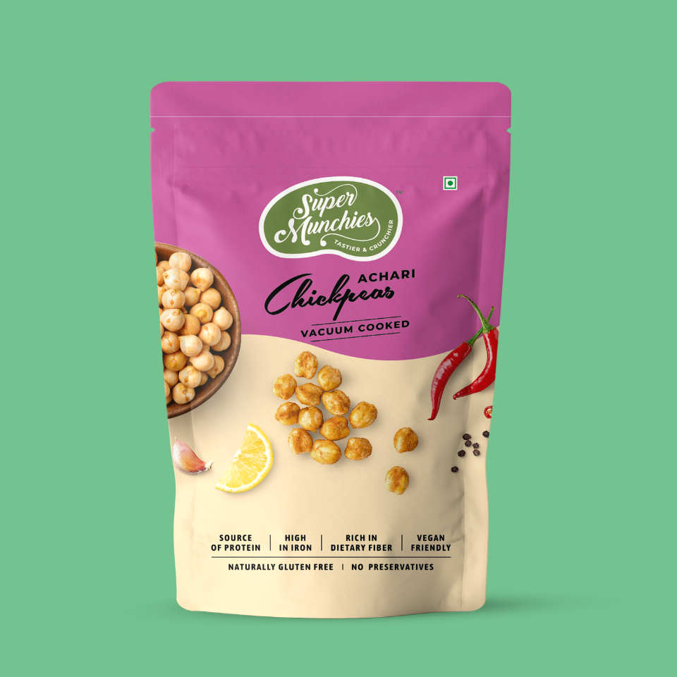 Achari Chickpeas