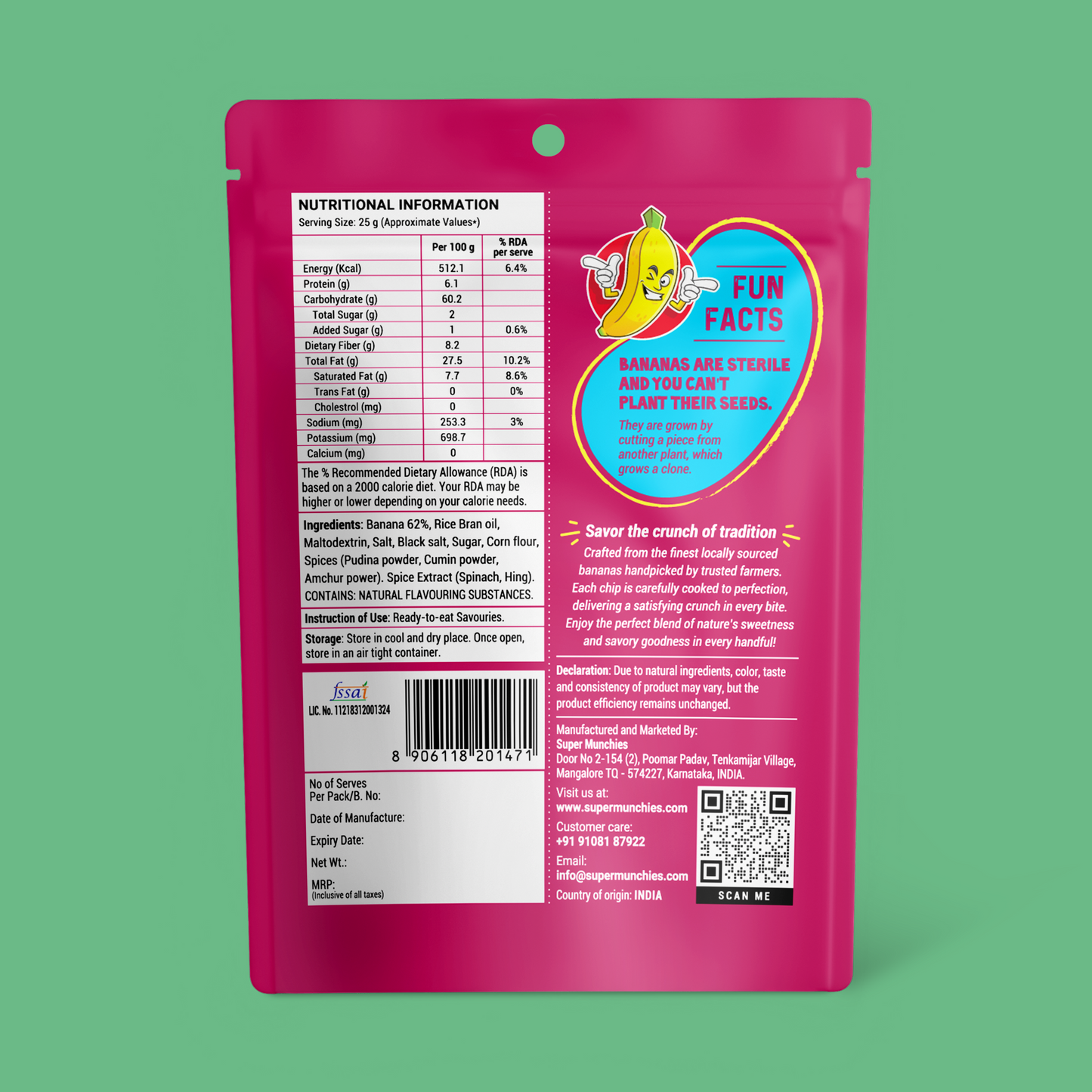 Tangy Mint Banana
