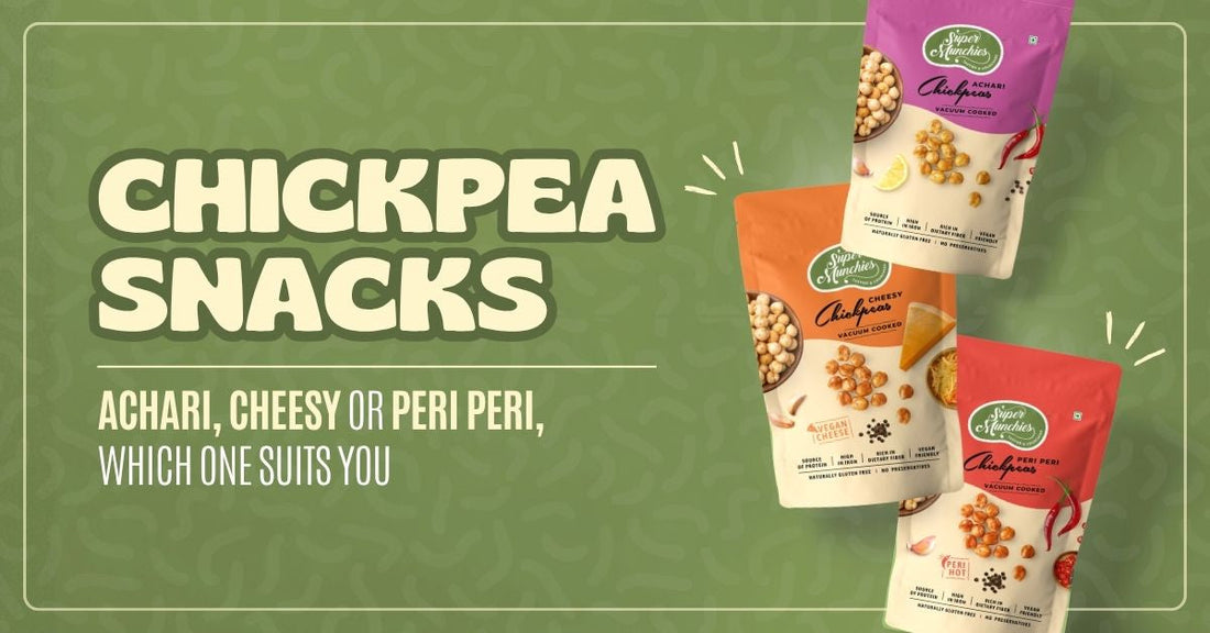 Chickpea Snacks: Achari, Cheesy or Peri Peri, Which One Suits You