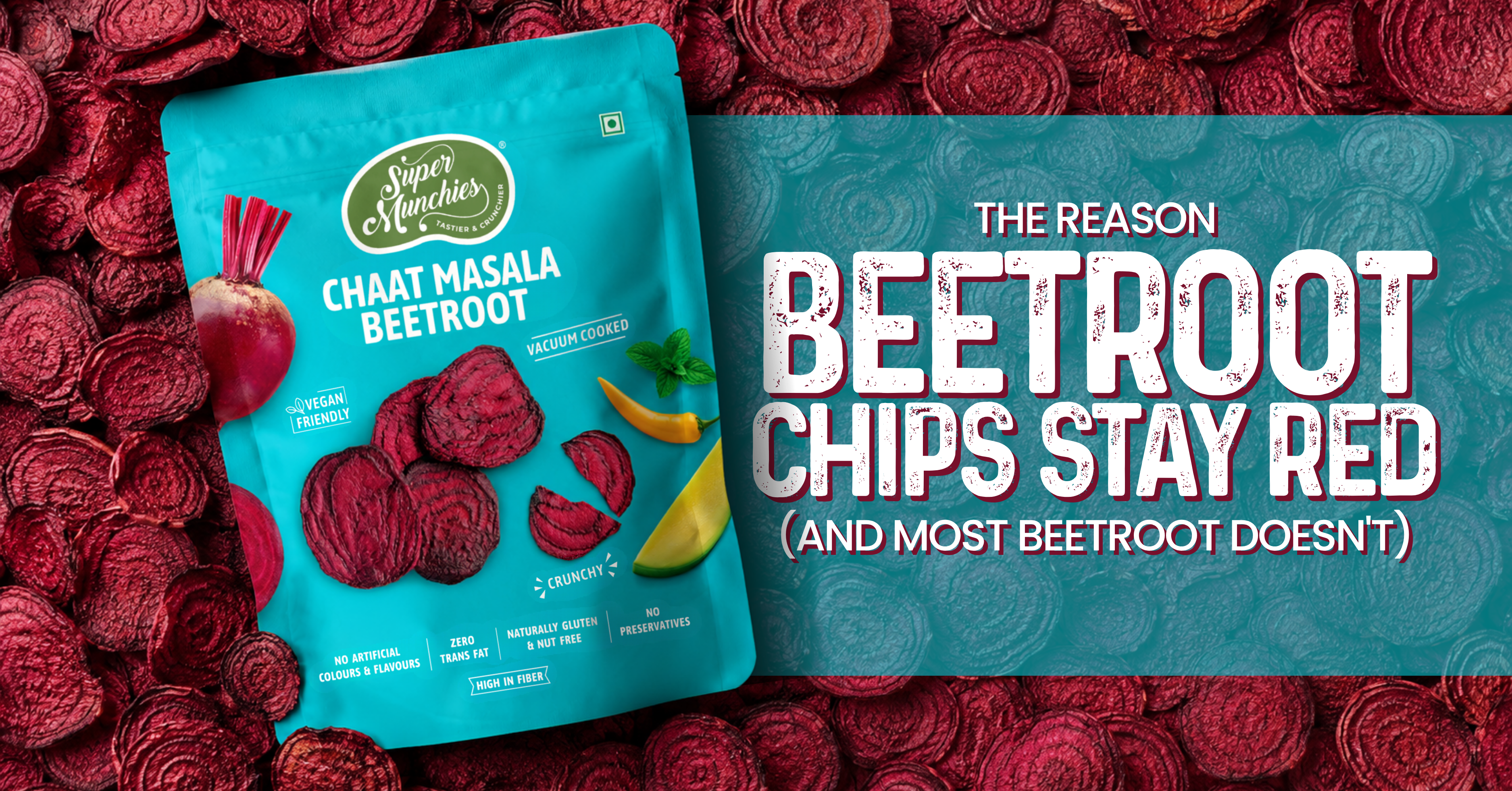The Reason Beetroot Chips Stay Red (And Most Beetroot Doesn't)