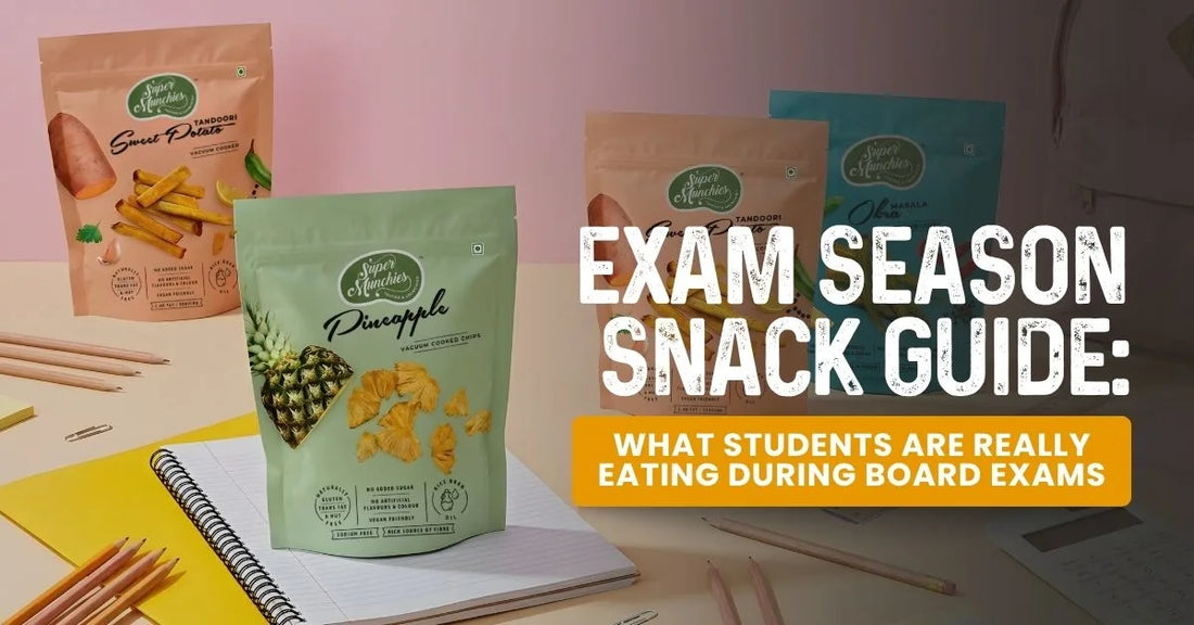 Exam Season Snack Guide: What Students Are Really Eating During Board Exams