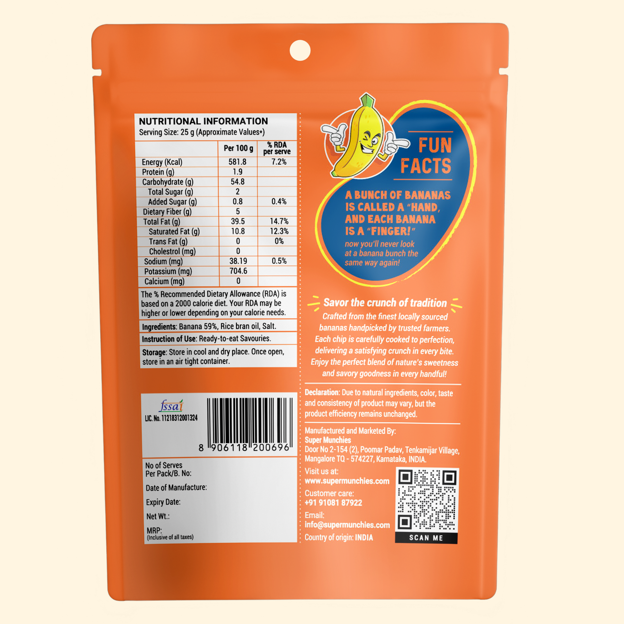 CLASSIC SALTED BANANA