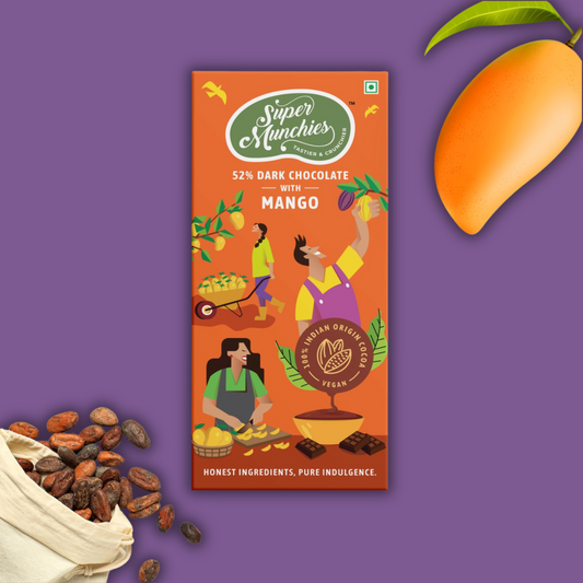 52% Dark Mango chocolate