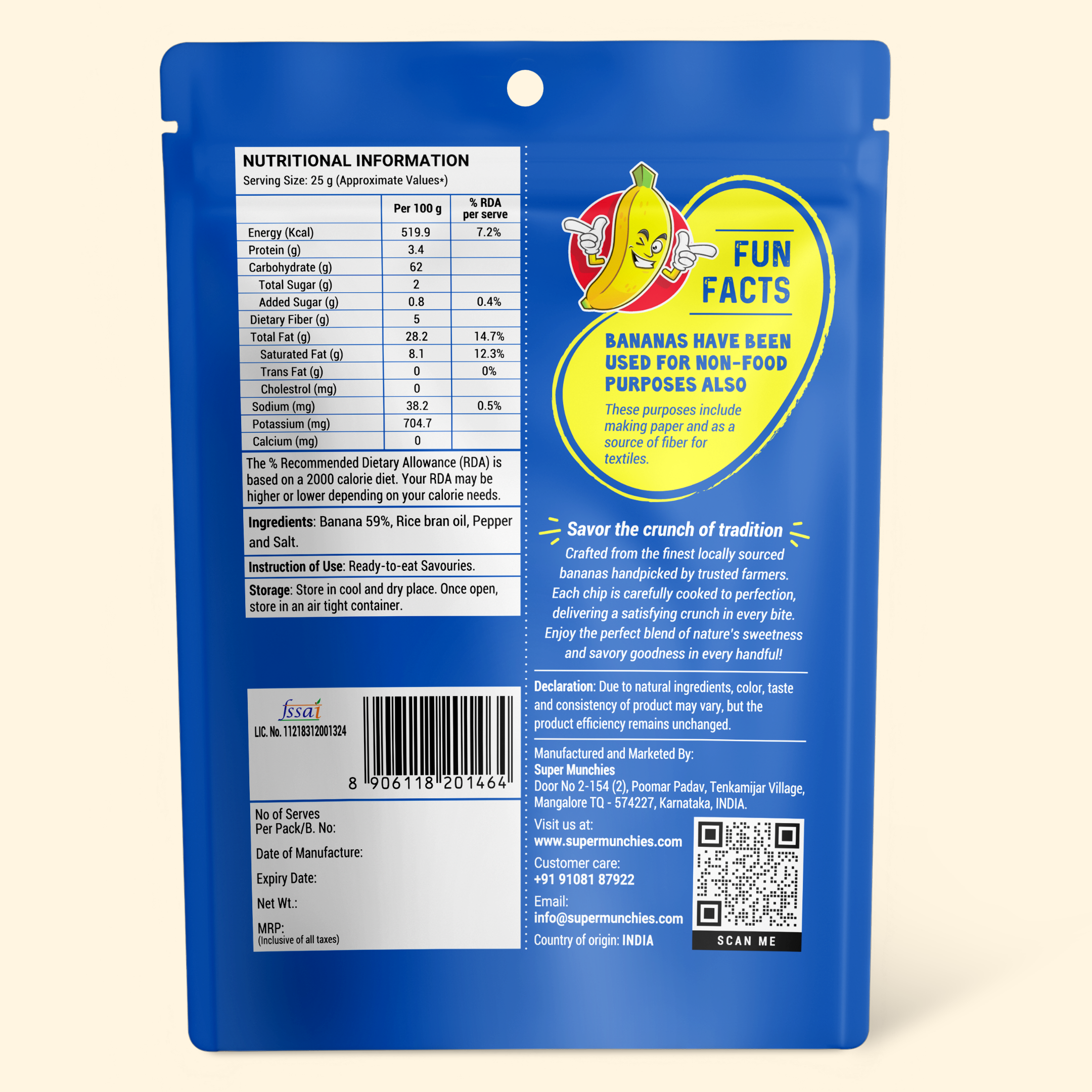 SALT & PEPPER BANANA