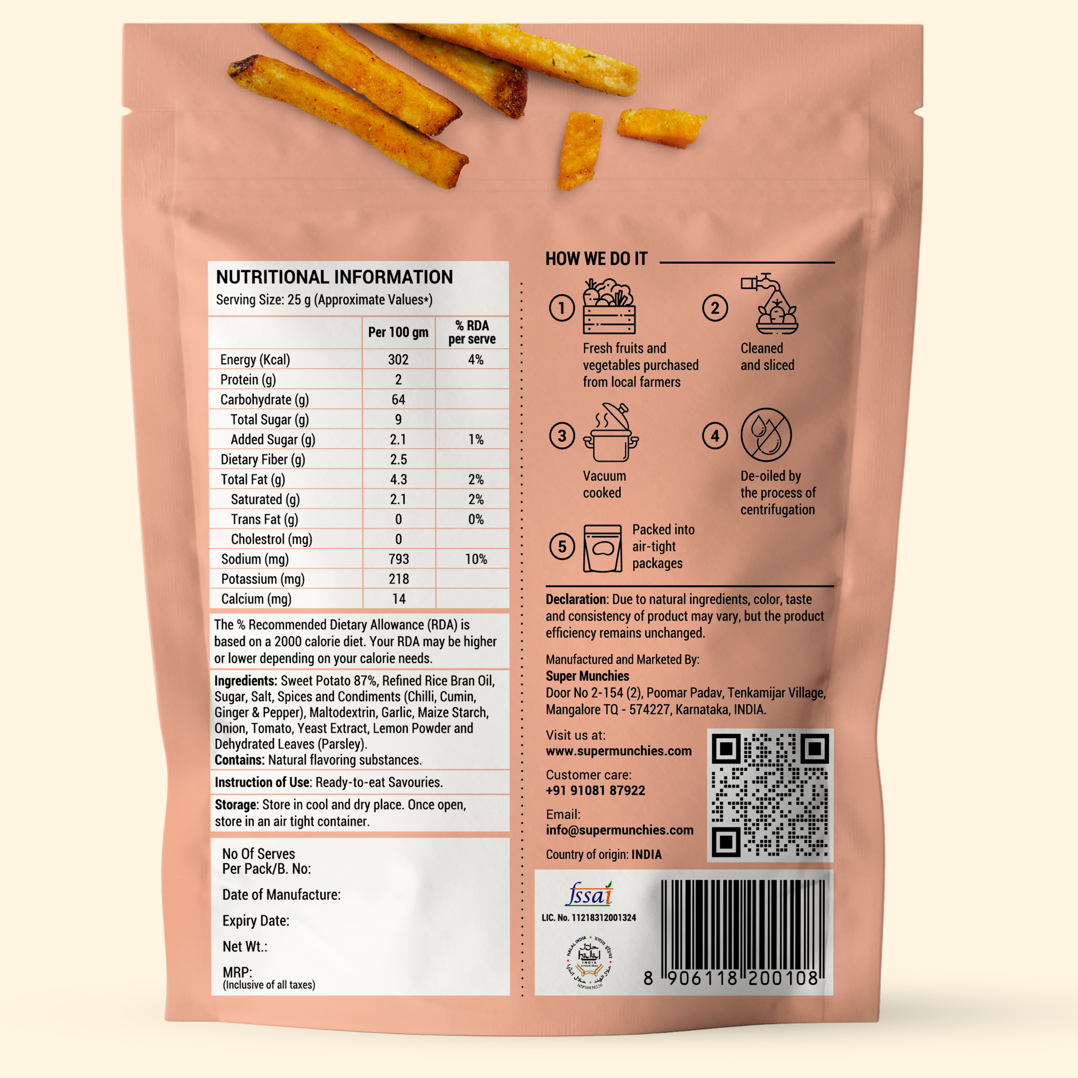 TANDOORI SWEET POTATO